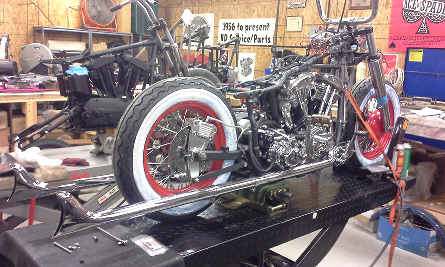 vintage iron motorcycles