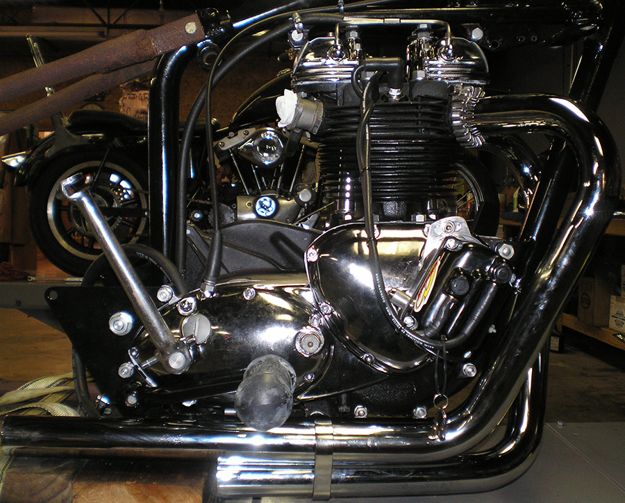 Vintage British Relic Iron Motorcycles